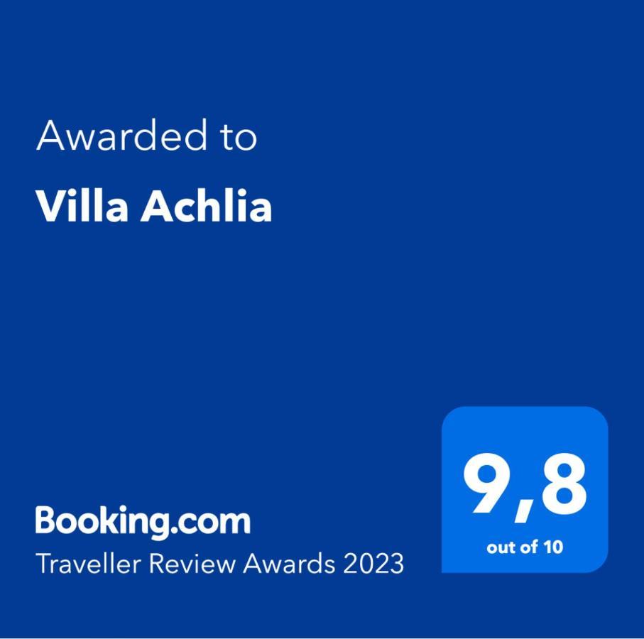 Villa Achlia Bagian luar foto
